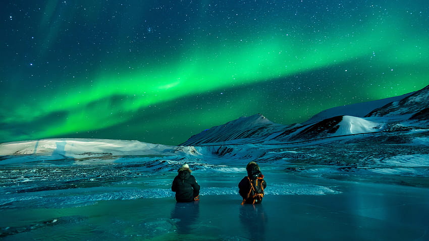 Northern Lights In Alaska . Studio 10 HD wallpaper