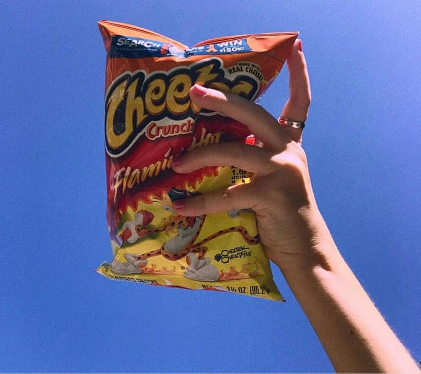 Flaming Hot Cheetos by Clario in 2019. Aesthetic HD wallpaper