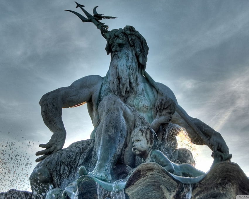 Poseidon Statue Statue of neptune in the vatican museum city [] for your , Mobile & Tablet. Explore Statue . Statue Of Liberty , Statue of HD wallpaper
