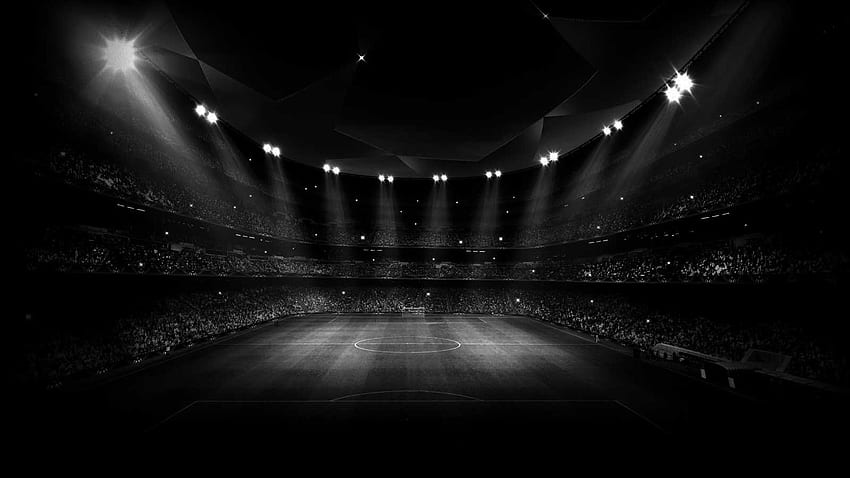 Epischer Fußballhintergrund, Hallenfußball HD-Hintergrundbild