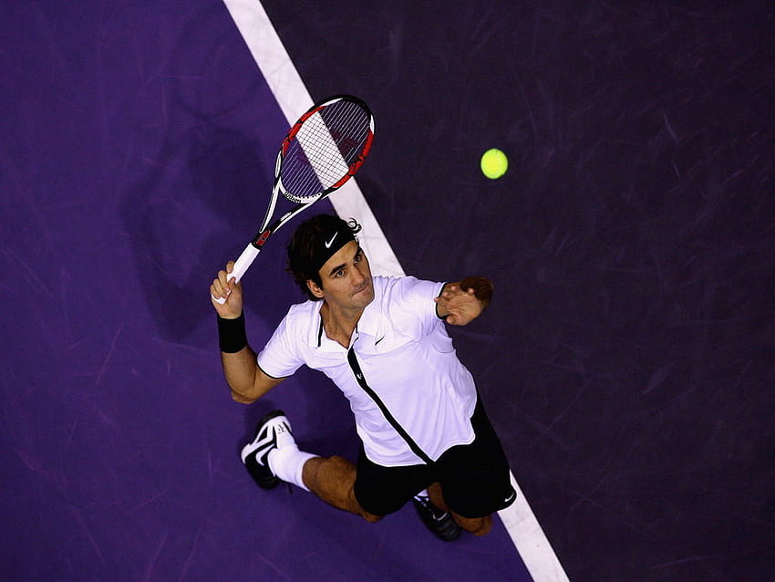 Roger Federer - Roger Federer, Roger Federer Melayani Wallpaper HD
