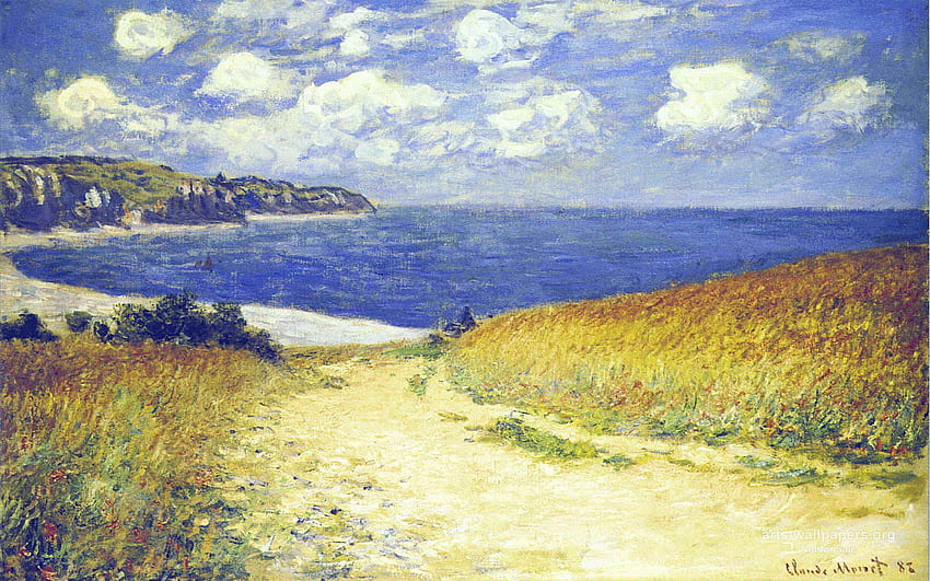 ศิลปะการวาดของ Claude Monet ศิลปะอิมเพรสชันนิสต์ วอลล์เปเปอร์ HD