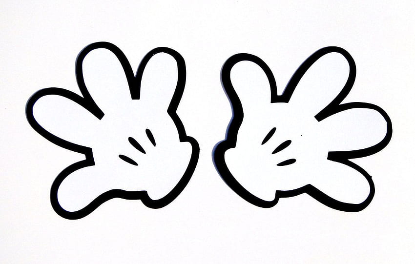 Mickey Mouse Hand Png, Clip Art, Clip Art HD wallpaper
