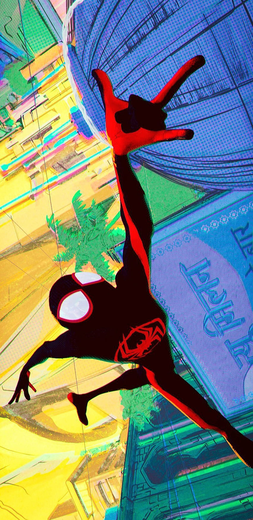 Thwip!, Spider-Man, Into the Spider-Verse, Spider-Verse, Across the Spider-Verse, Miles Morales HD phone wallpaper