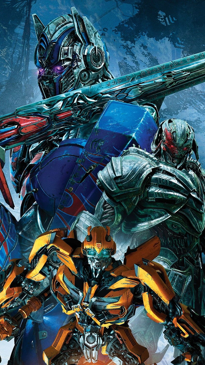 Último Caballero Transformers Bumblebee Optimus Prime Megatron - Transformadores Para Android fondo de pantalla del teléfono