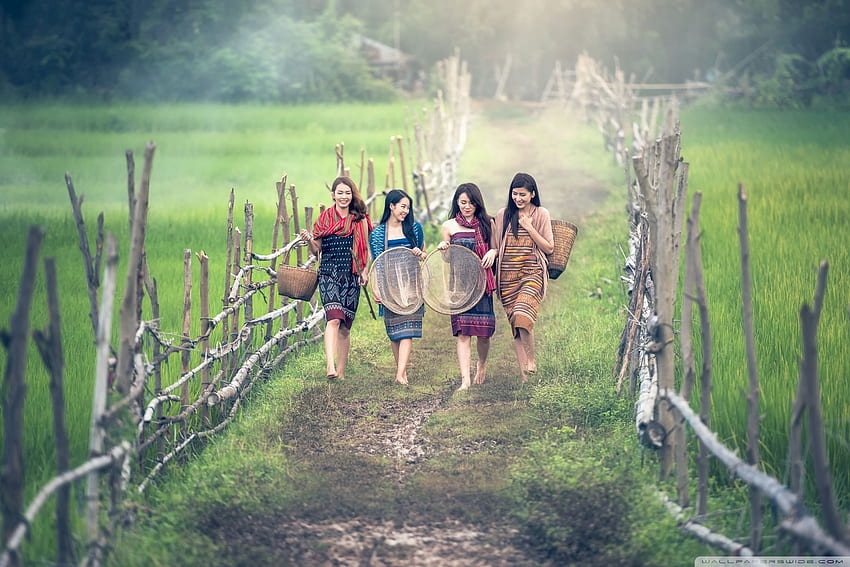 Asian Countryside, Girls ❤ for Ultra, Asian Nature HD 월페이퍼