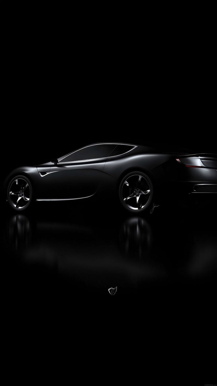 Aston Martin Black Car Dark IPhone 6 . IPhone , IPad One Stop . Black Car, Black Car , Car HD phone wallpaper