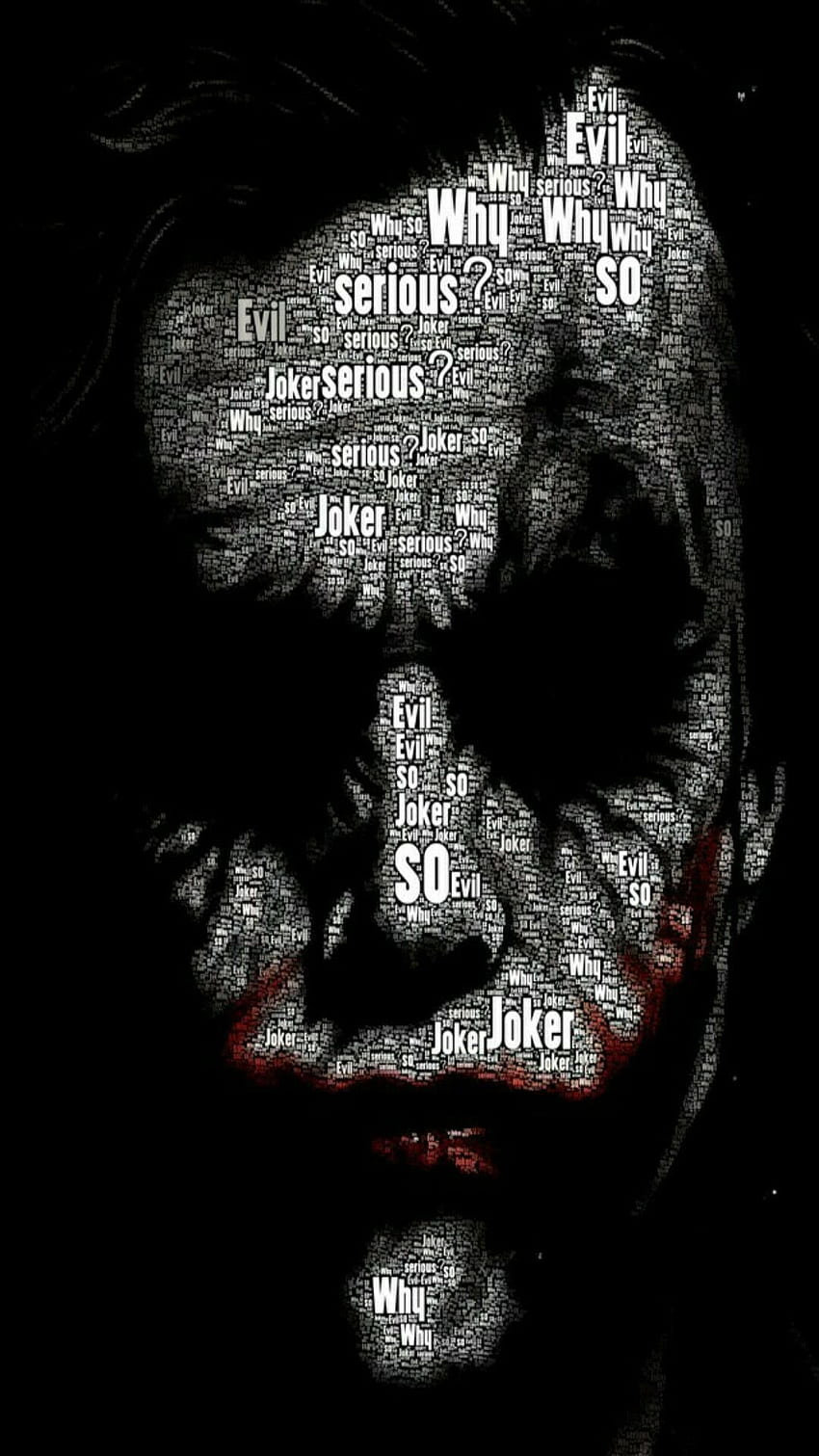 The dark knight joker, Black Joker HD phone wallpaper | Pxfuel