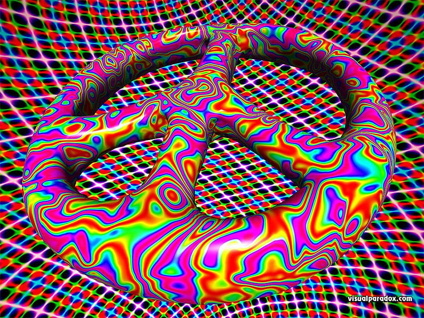 Desktop   Best Psychedelic Trippy Background【2018】new Trippy Peace 