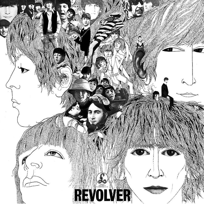 The Beatles – Tomorrow Never Knows Lyrics, The Beatles Revolver Tapeta na telefon HD