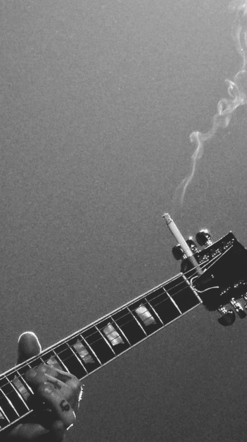Slash Cigarette Guitar HD phone wallpaper