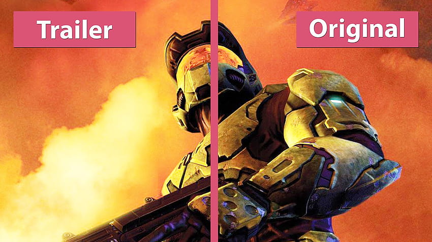 Halo 2 - Anniversary vs. Original on Xbox 360 Graphics Comparison - YouTube HD wallpaper