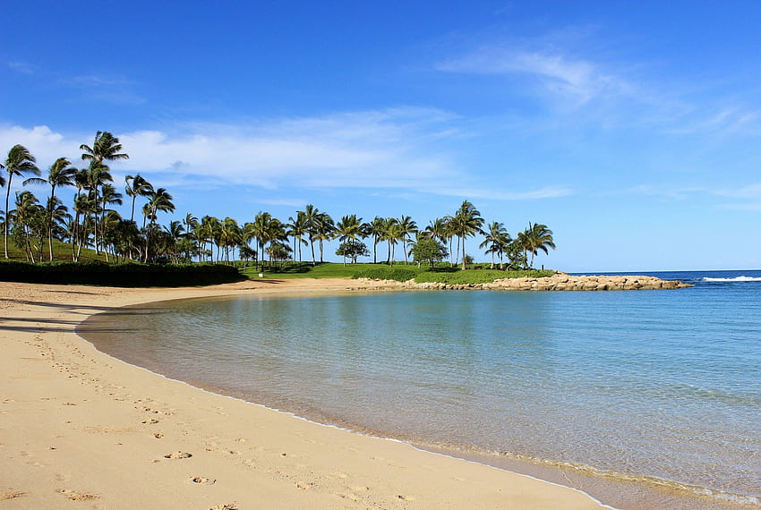 Koolina Beach Oahu Hawai, isla, mar, arena, pacífico, hawaii, tropical, exótico, bahía, paraíso, koolina, playa, oahu, islas, océano, polinesia fondo de pantalla