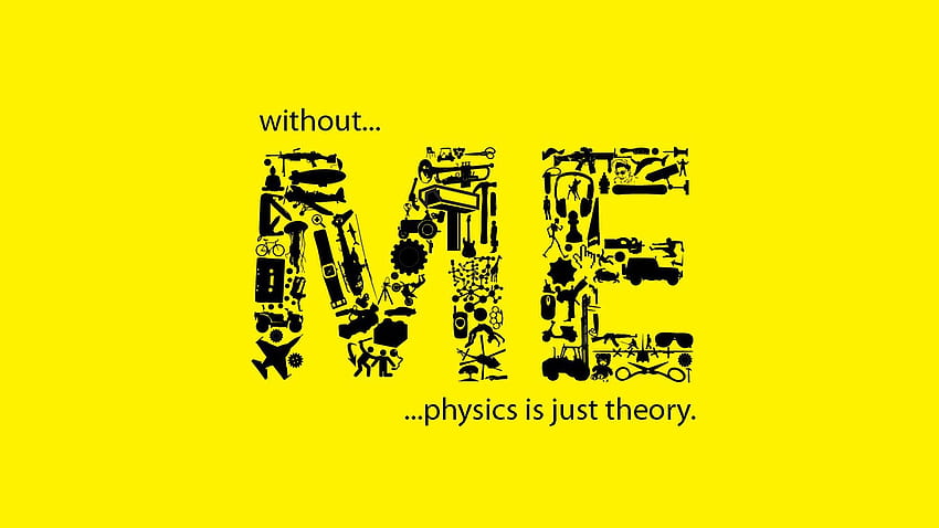 Physik, lustige Physik HD-Hintergrundbild