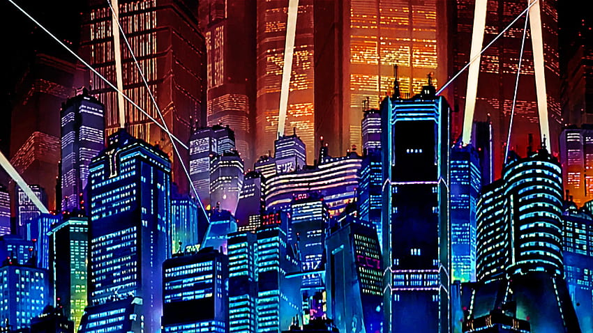 Akira Neo Tokyo Collection Enhanced and Radified), Futuristic Tokyo HD wallpaper