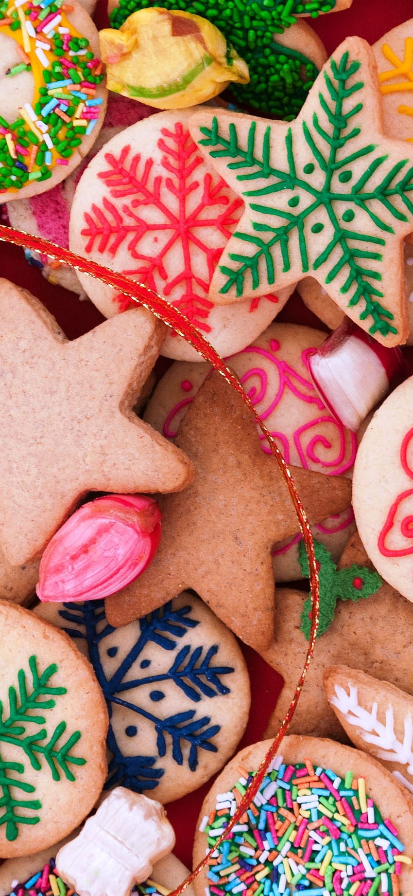 Many kinds of cookies, colors, Merry Christmas iPhone 11 HD phone wallpaper