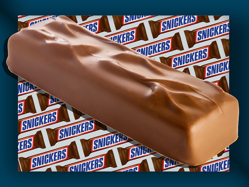 A maior barra de Snickers do mundo pesa mais de duas toneladas. Comida e vinho papel de parede HD