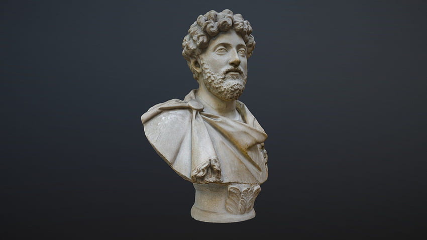 Marcus Aurelius - model 3D Wallpaper HD
