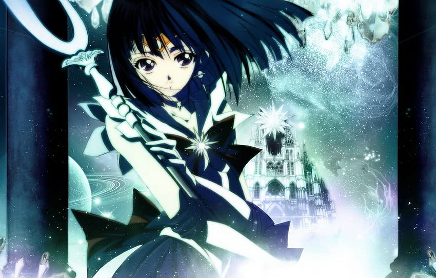 Anime, Sailor Moon, Hotaru Tomoe, Sailor Saturn for , seção прочее papel de parede HD