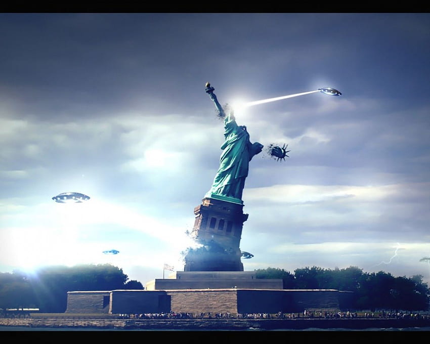 Statue de la Liberté Destroy Travel [] pour votre , Mobile & Tablet. Explorez la liberté. Statue de la Liberté , Liberté de Londres , Statue Fond d'écran HD