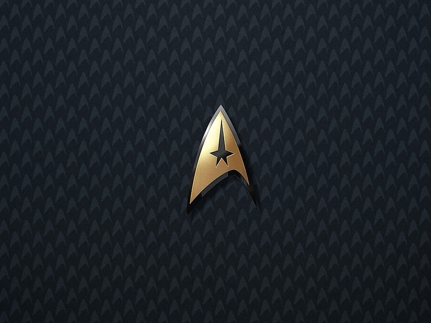 Star Trek-Logo, Star Trek-Abzeichen HD-Hintergrundbild