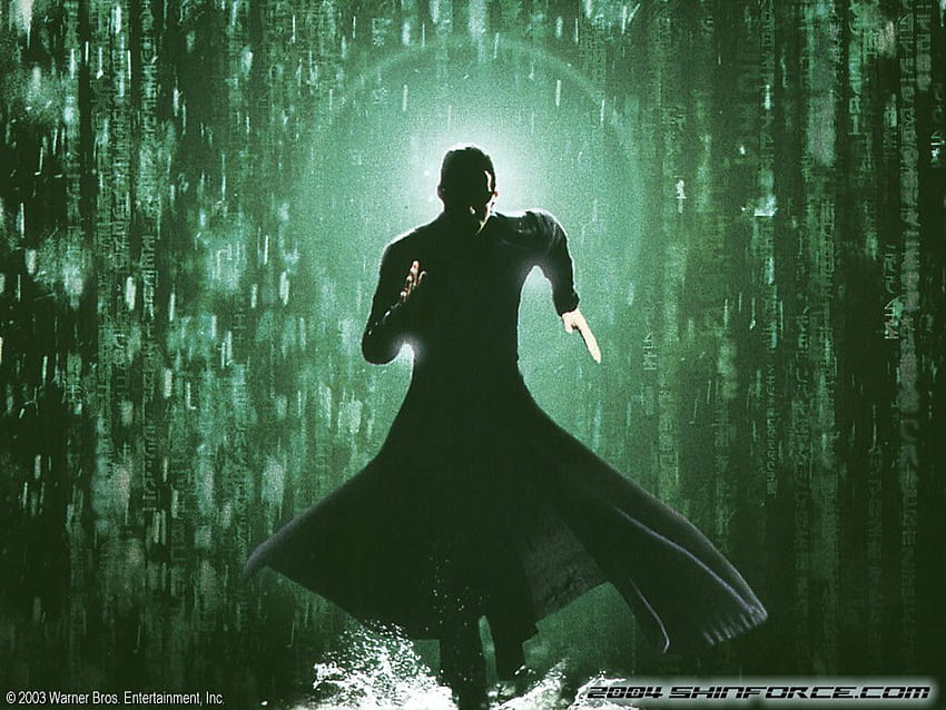 Matrix Reloaded . Die Matrix, Neo-Matrix HD-Hintergrundbild