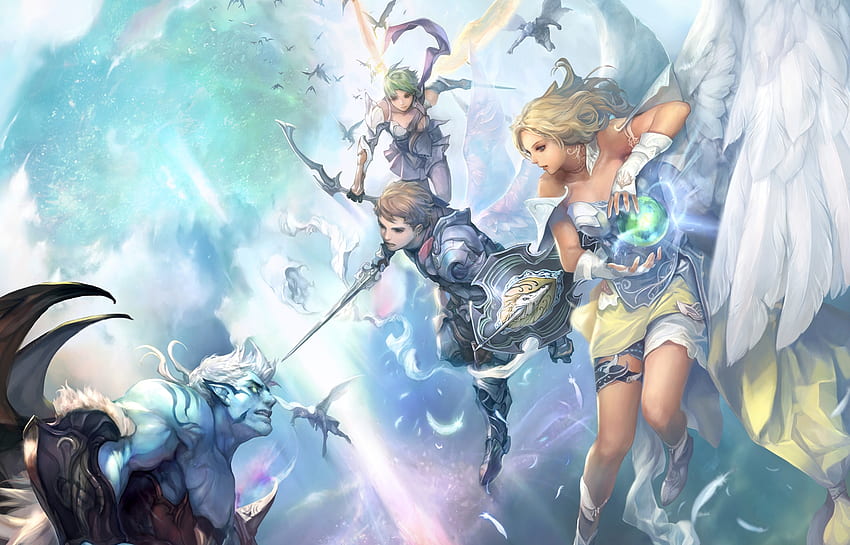 aion, Fantasy, Art / and Mobile Background, Aion Online HD wallpaper