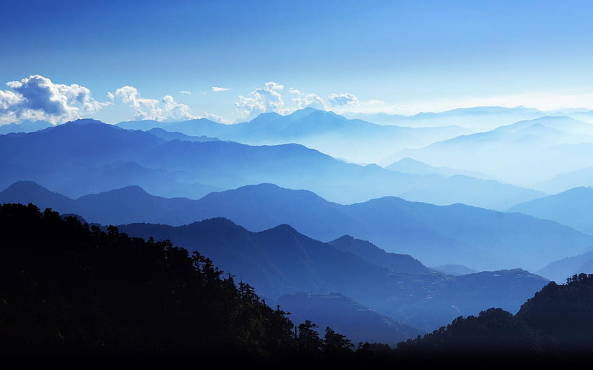 Gunung Blue Ridge, Gunung Sederhana Wallpaper HD
