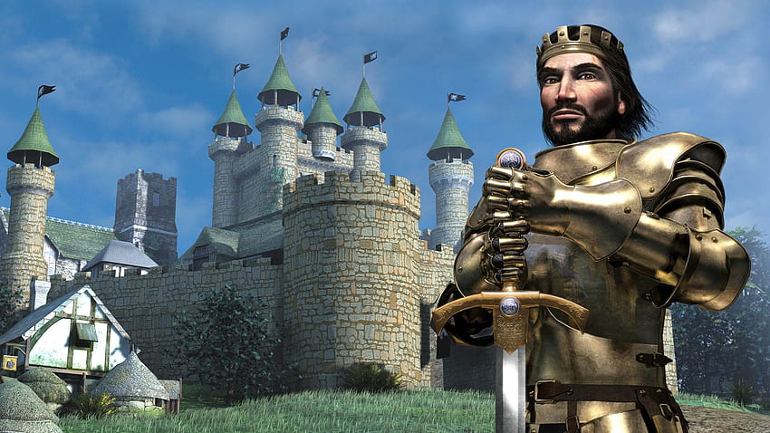 Arthur. de Stronghold Legends Fond d'écran HD