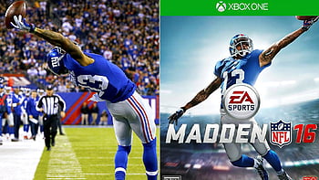 EA Sports Madden NFL 16 Cover Goes To Odell Beckham Jr.