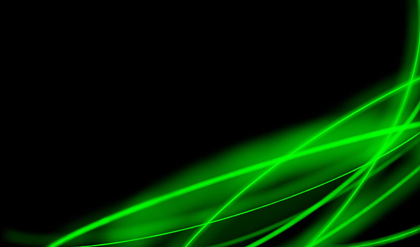 Neon Verde, Preto e Neon papel de parede HD