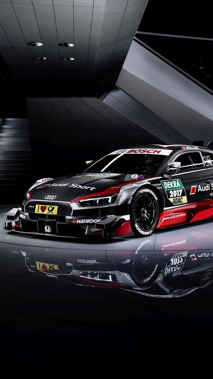Audi RS 5 Coupe DTM, Salão Automóvel de Genebra, Audi Sport, 2017 Papel de parede de celular HD