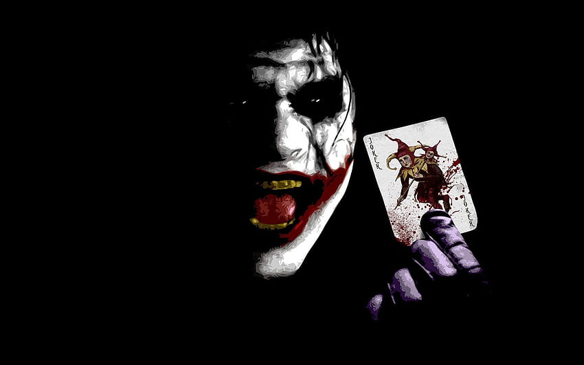 Le Joker du chevalier noir. Voiture épique Fond d'écran HD