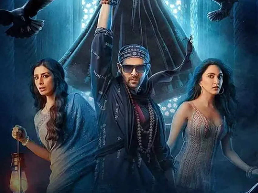 Trailer di Bhool Bhulaiyaa 2: Kartik Aaryan e Kiara Advani promettono uno spettrale festival questo maggio. Hindi Movie News - Tempi dell'India Sfondo HD