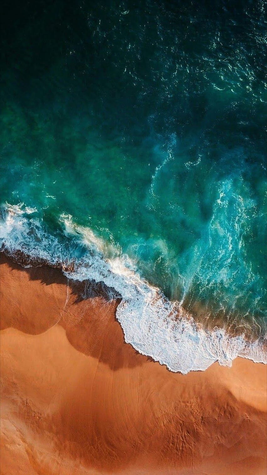 las olas del mar . Olas, Océano, Ios 11, Ola AMOLED fondo de pantalla del teléfono