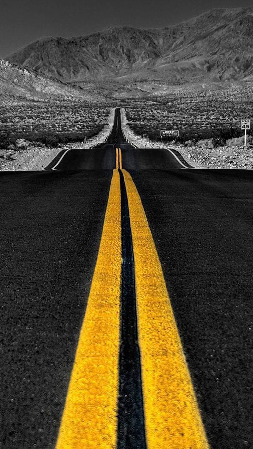 Background for Cell Phone , Road Vertical HD phone wallpaper