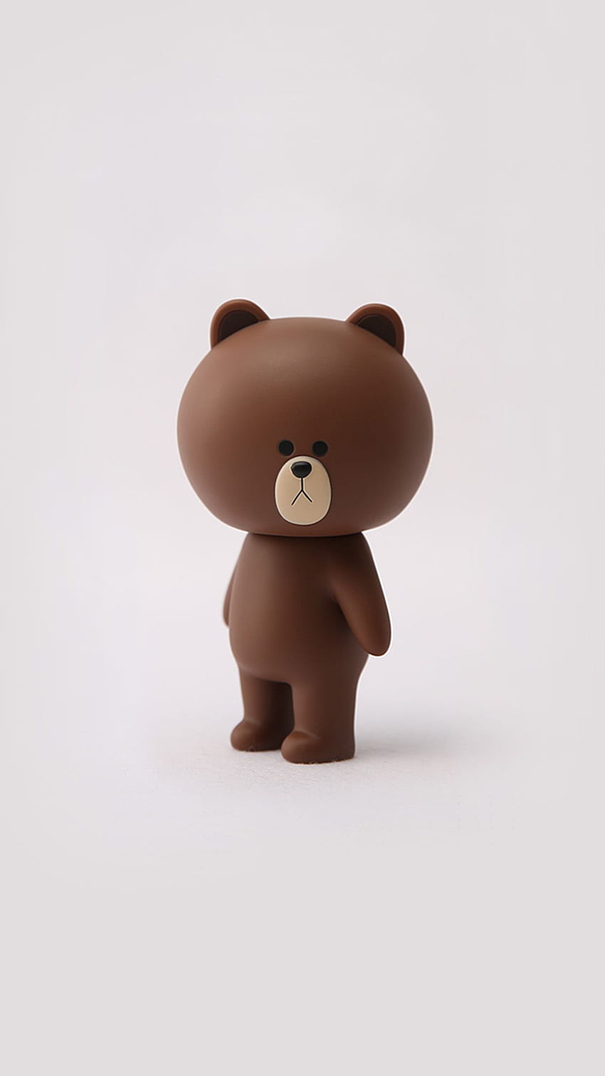 iPhone7 . ilustrasi seni karakter lucu berwarna coklat, Cute Brown Bear wallpaper ponsel HD