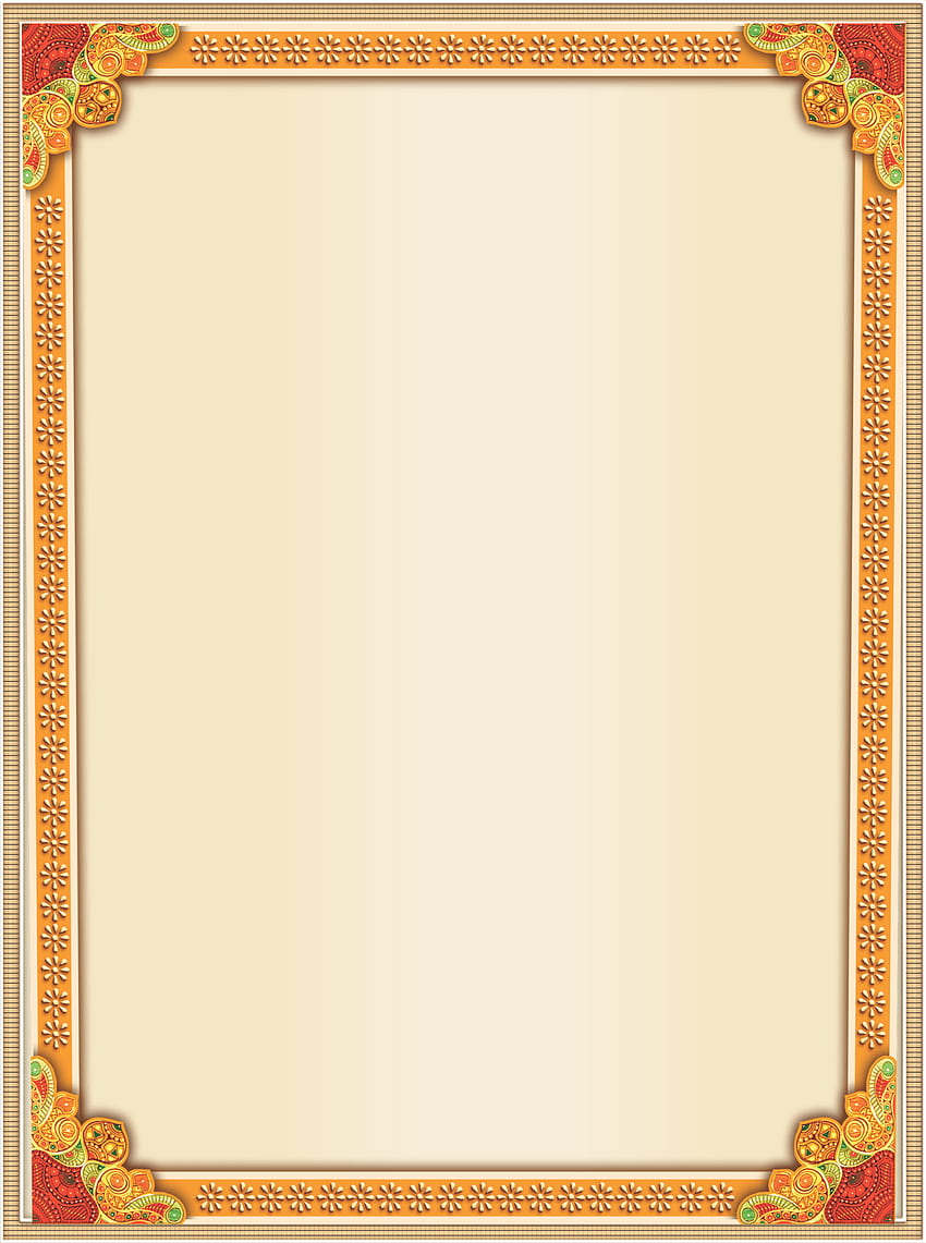 Indische Hochzeitseinladungskarte Hintergrund - Vektordesign - Cdr, Ai, EPS, PNG, SVG HD-Handy-Hintergrundbild