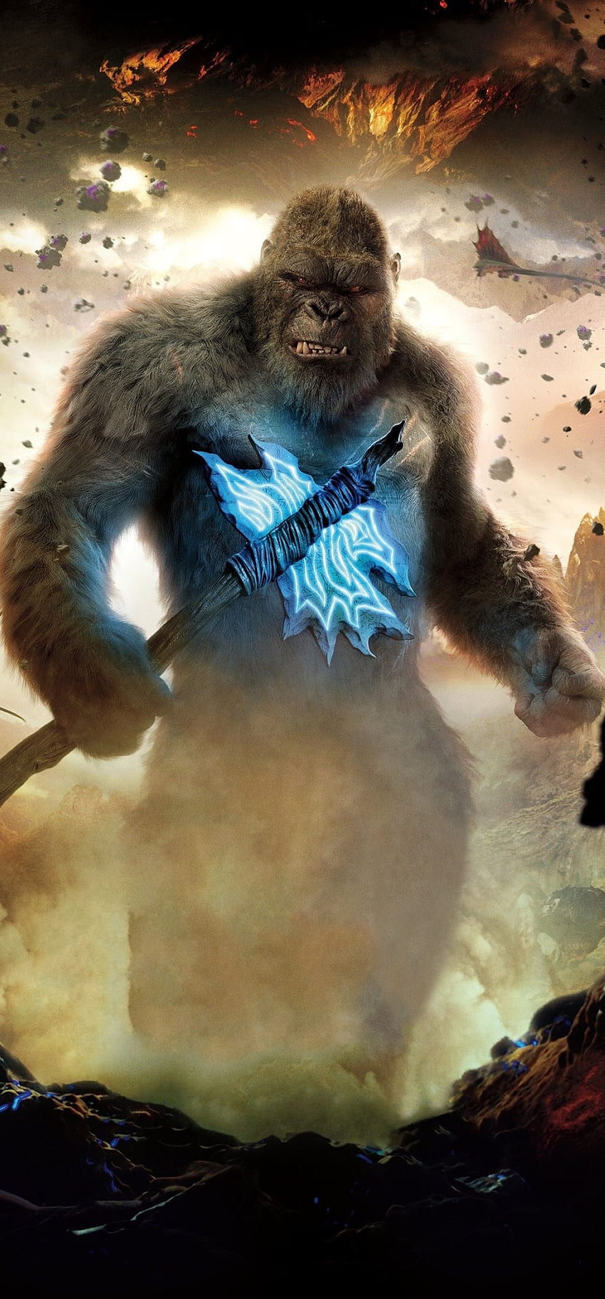 Kong, Godzilla e King Ghidorah vs Mechagodzilla e Slattern quem ganha?!?!!? - Batalhas, Mechagodzilla 2021 Papel de parede de celular HD