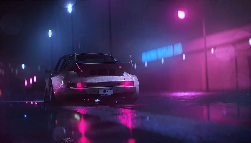 Some Of The Best New Retrowave Synthwave And Artwork. Vaporwave , Neon ,  Background, Purple Neon Car HD wallpaper | Pxfuel