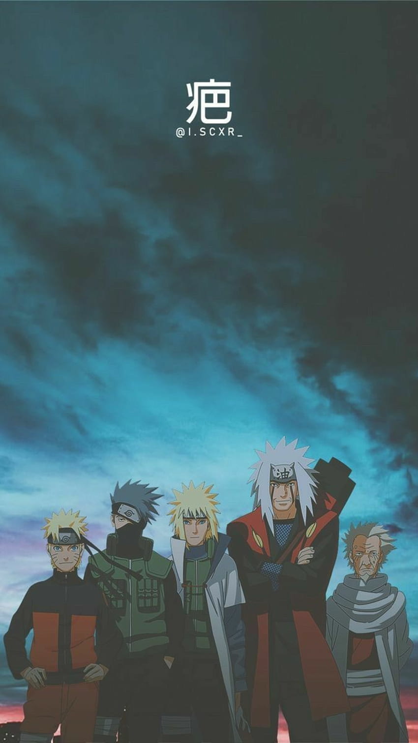 A n i m e, Sad Aesthetic Naruto HD-Handy-Hintergrundbild