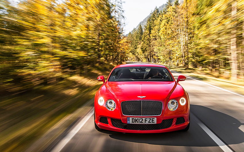 Bentley, Arabalar, Hareket, Trafik, Hız, Gt, Continental HD duvar kağıdı