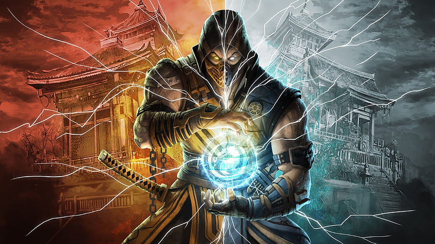 Mortal Kombat 11, Scorpion, , Games,. for iPhone, Android, Mobile and, MK 11 Scorpion HD wallpaper