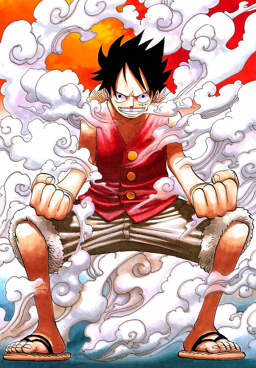 Plakat Mangi One Piece. Jeden kawałek. Jeden kawałek, Monkey d Luffy, Manga Tapeta na telefon HD
