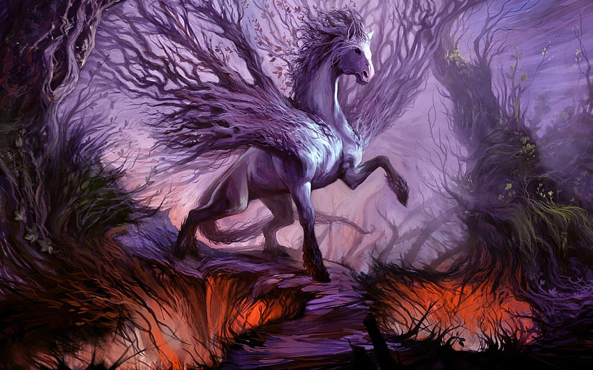 Purple Dragon, Beautiful Purple Dragon HD wallpaper