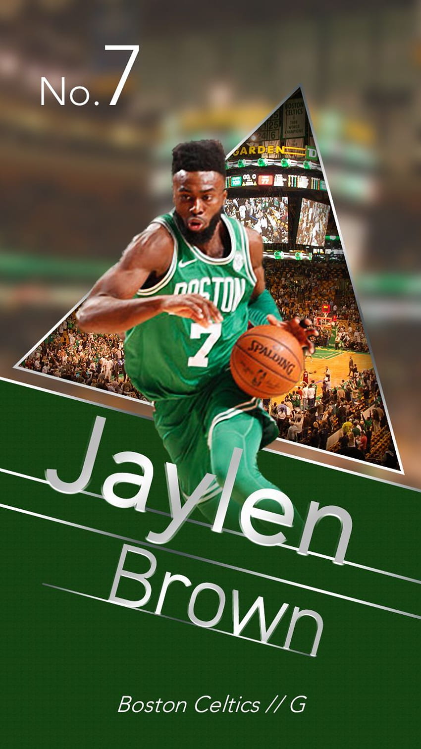 Boston Celtics G F Jaylen Brown Celtics HD-Handy-Hintergrundbild