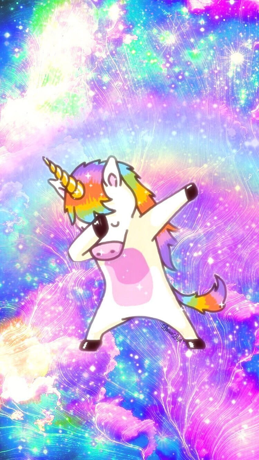 Dabbing Unicorn, Unicorn Face HD phone wallpaper