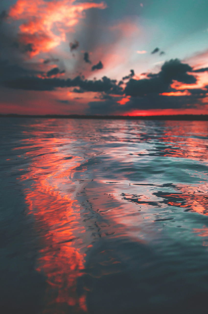 dennybitte: “ liquid last light by Denny Bitte ”. Sunrise & Sunsets, Sunsey Vapor Aesthetic HD phone wallpaper