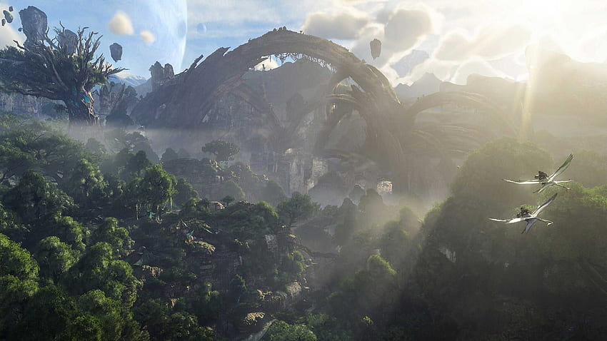 Avatar Frontiers Of Pandora-Unterstützung. Offizielle Ubisoft-Hilfe, Avatar-Landschaft HD-Hintergrundbild