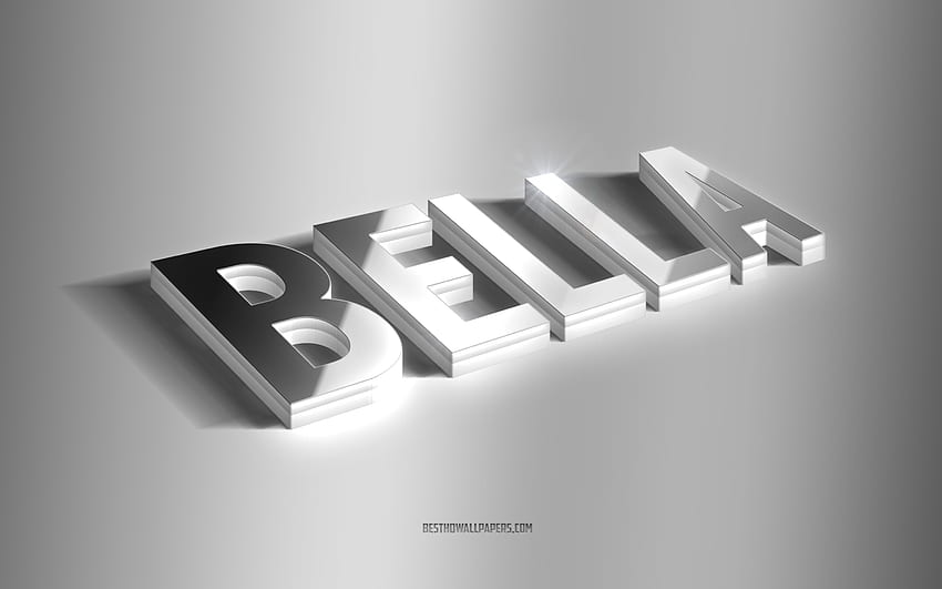 Preview of Water 3D name for Bella